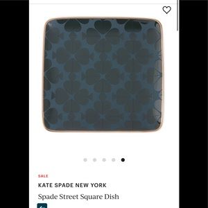 Kate spade square jewelry plate